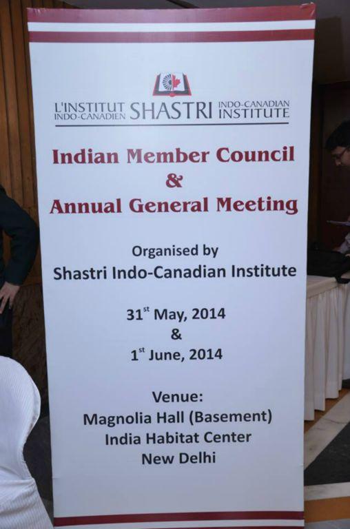 Indian Member Council Meeting 2014 held on May 31st 2014