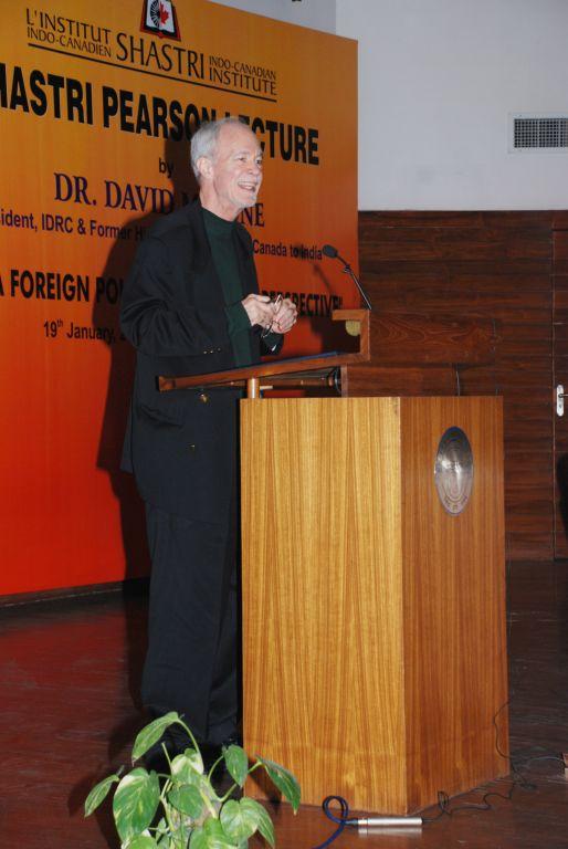 Shastri-Pearson Lecture, South Campus, University of Delhi, 19 January 2012